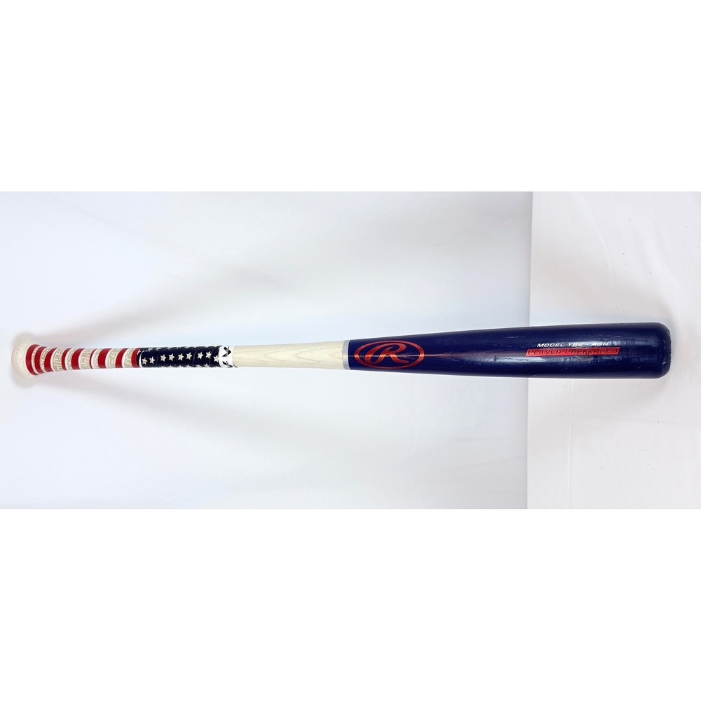 Rawlings Player Preferred Y62 Ash Wood Youth Baseball Bat 29"  Red White Blue
